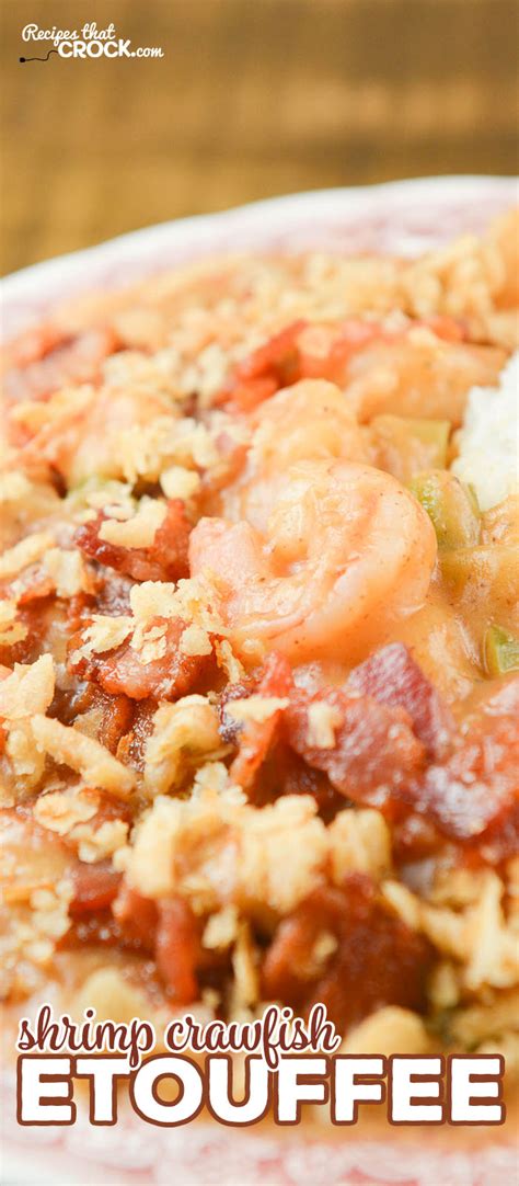 Creole Shrimp and Crawfish Etouffee - calories, carbs, nutrition