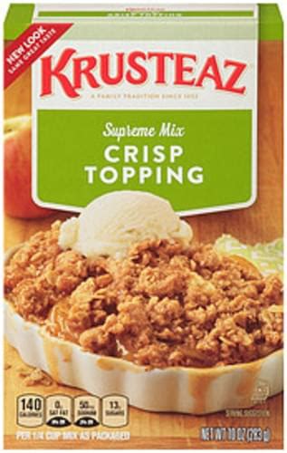 Crisp Topping - calories, carbs, nutrition