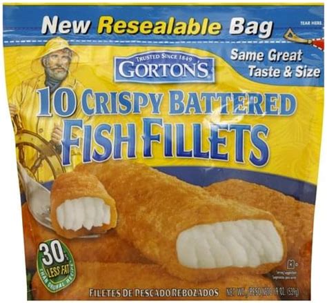 Crispy Battered Fish Fillets - calories, carbs, nutrition