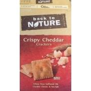 Crispy Cheddar Crackers - calories, carbs, nutrition