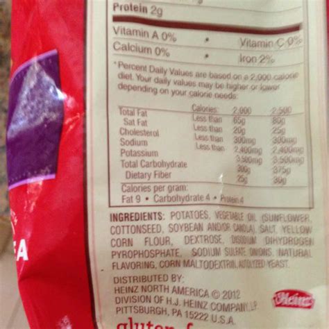 Crispy Crowns - calories, carbs, nutrition
