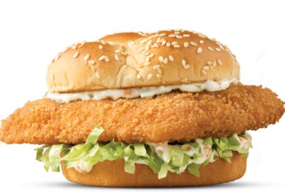 Crispy Fish Sandwich - calories, carbs, nutrition