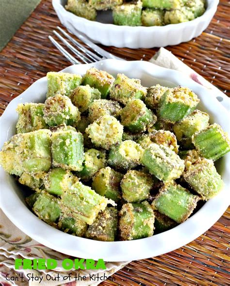 Crispy Fried Okra - calories, carbs, nutrition