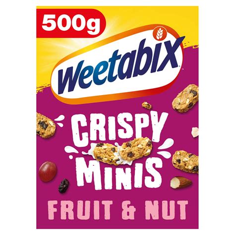 Crispy Minis Fruit and Nut - calories, carbs, nutrition