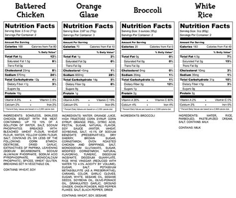 Crispy Orange Chicken - calories, carbs, nutrition