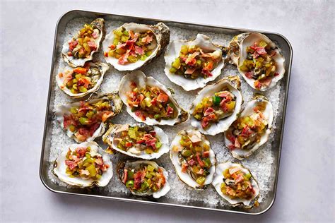 Crispy Oysters Casino - calories, carbs, nutrition