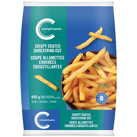 Crispy Shoestring French Fries (Large) - calories, carbs, nutrition