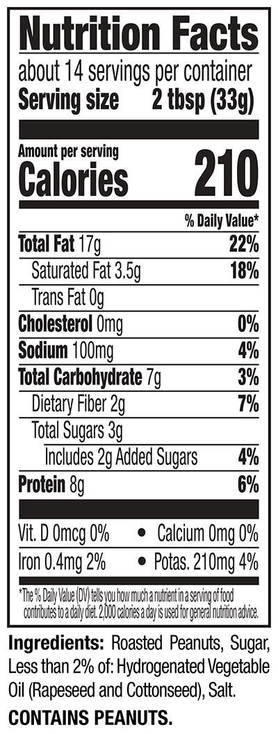 Crunchy - calories, carbs, nutrition