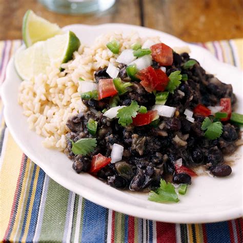 Cuban-Style Black Beans & Rice - calories, carbs, nutrition