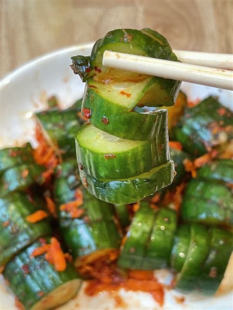 Cucumber Kimchi - calories, carbs, nutrition