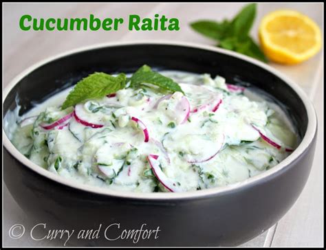 Cucumber Raita Salad - calories, carbs, nutrition