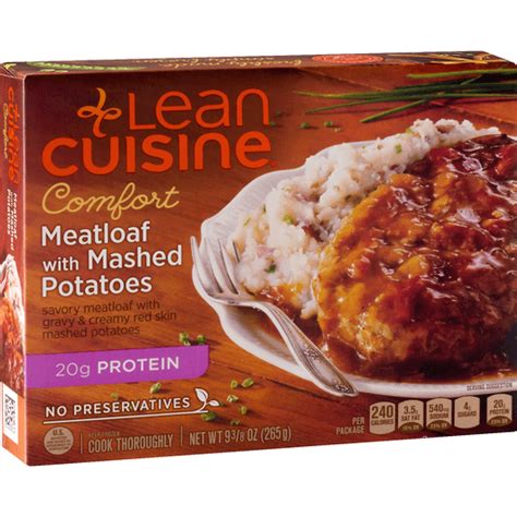 Culinary Collection Meatloaf with Mashed Potatoes - calories, carbs, nutrition