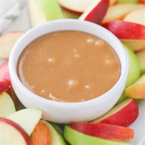 Cup, Fresh Apples with Caramel Dip - calories, carbs, nutrition