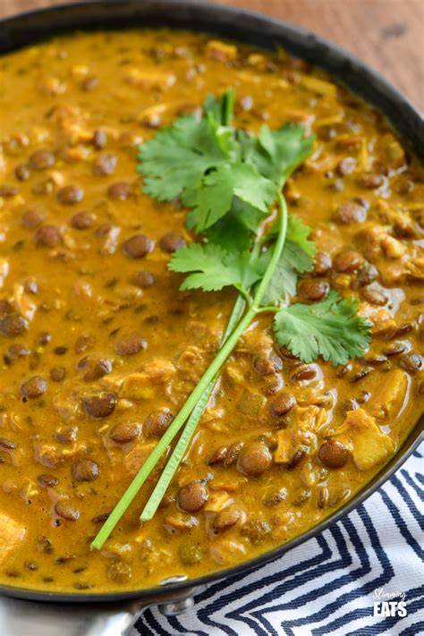 Curried Chicken and Lentils - calories, carbs, nutrition