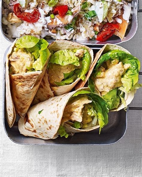 Curried Chicken Wrap - calories, carbs, nutrition