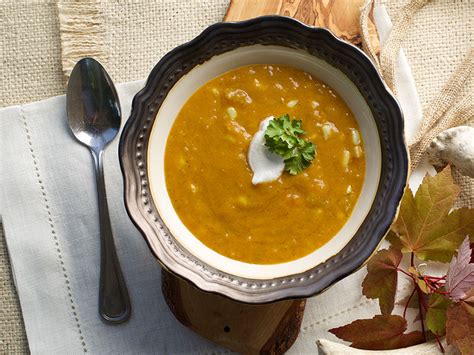 Curried Pumpkin Bisque 16 oz - calories, carbs, nutrition