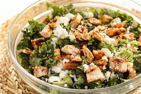 Curry Chicken and Kale Salad- Large - calories, carbs, nutrition