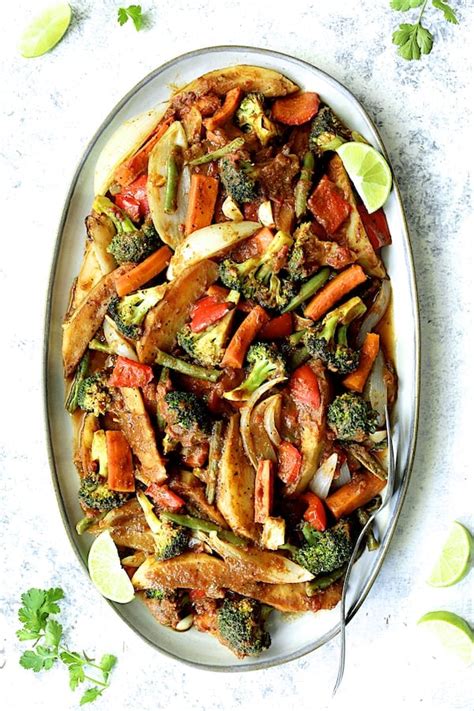 Curry Roasted Vegetables - calories, carbs, nutrition