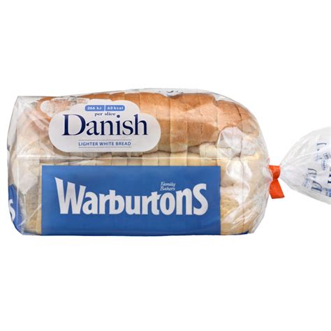 Danish Lighter White Bread! - calories, carbs, nutrition