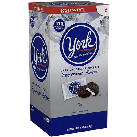 Dark Chocolate Covered Peppermint Patties - 3 - calories, carbs, nutrition