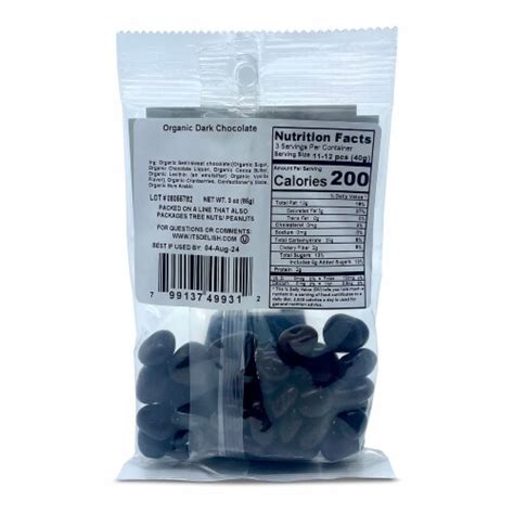 Dark Chocolate Cranberries (79904.0) - calories, carbs, nutrition