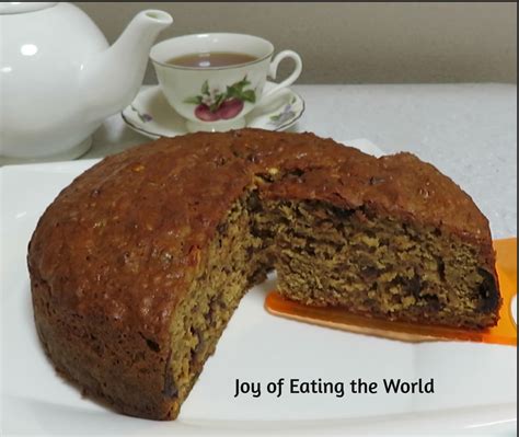 Date Nut Cake - calories, carbs, nutrition