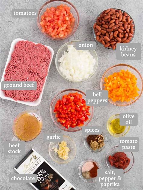 Dawn's Beef Chili (Ingredient ) - calories, carbs, nutrition