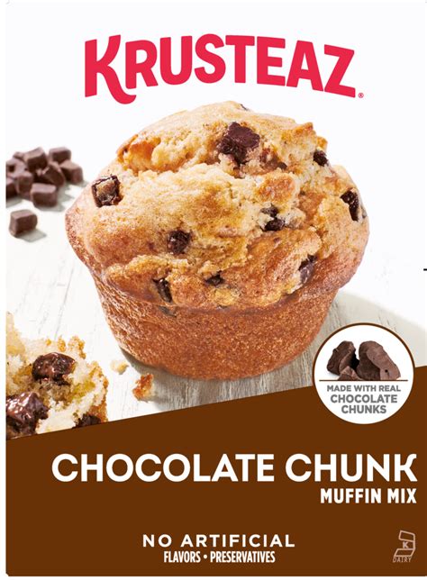 Decadent Chocolate Chunk Muffin - calories, carbs, nutrition