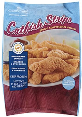 Deep Fried Catfish Strips - calories, carbs, nutrition