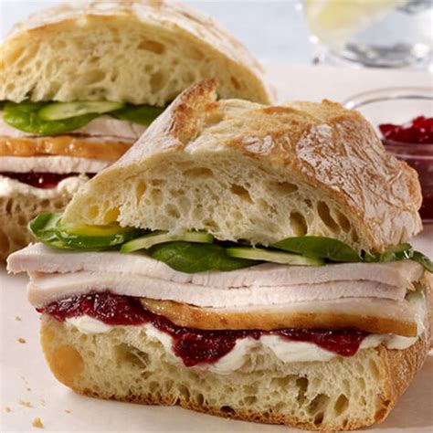 Deli Roast Turkey Ciabatta Club - calories, carbs, nutrition