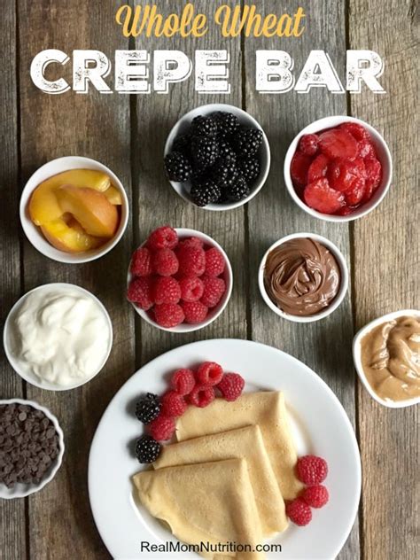 Dessert Crepe Bar - calories, carbs, nutrition