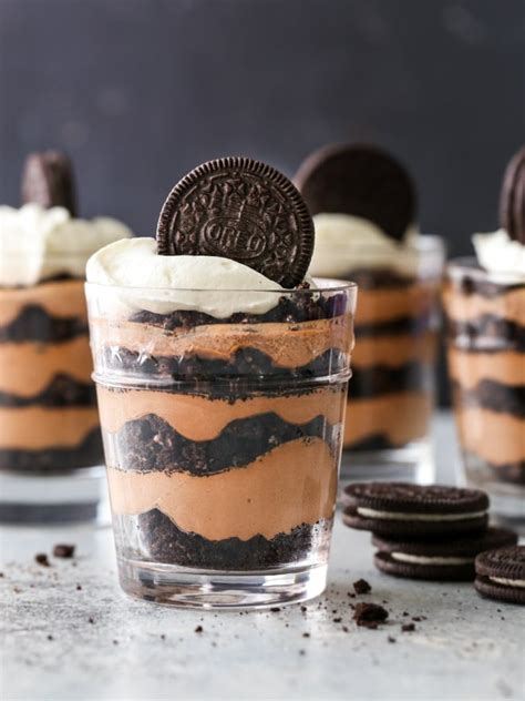 Dessert Parfait 5 oz Pudding Oreo Crumble - calories, carbs, nutrition