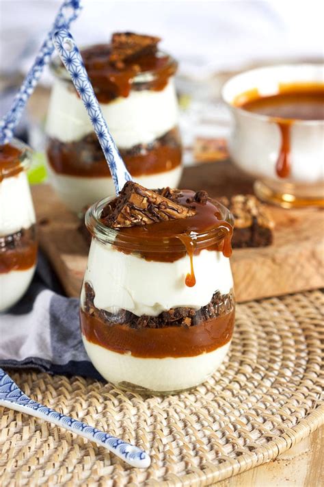 Dessert Parfait 5 oz Salted Caramel Brownie - calories, carbs, nutrition