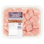 Diced Turkey Breast (63563.0) - calories, carbs, nutrition