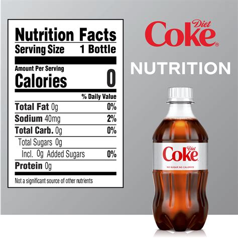 Diet Soda - calories, carbs, nutrition