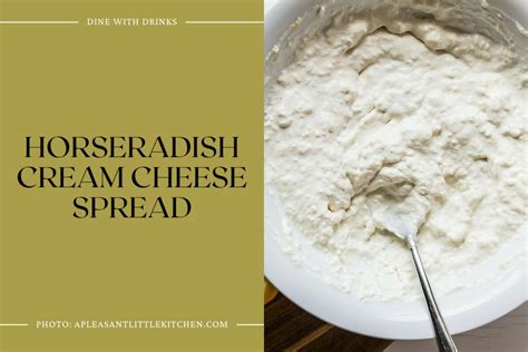 Dijon Horseradish Cream Cheese - calories, carbs, nutrition