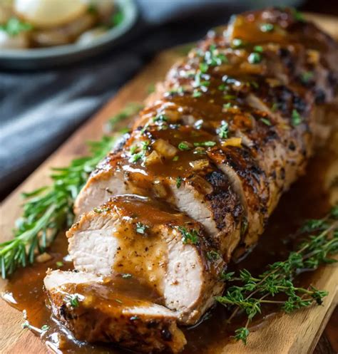 Dijon Pork Tenderloin - calories, carbs, nutrition