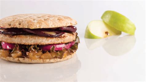 Dijon Turkey Burger with Apple Chutney - calories, carbs, nutrition