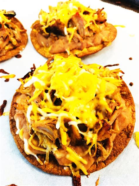 Dos Tostadas Pork Carnitas - calories, carbs, nutrition