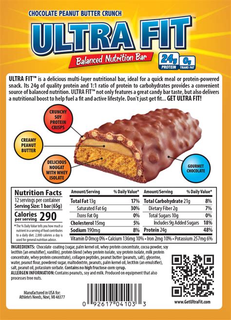 Double Choclate Peanut Butter Crunch (Canada) - calories, carbs, nutrition
