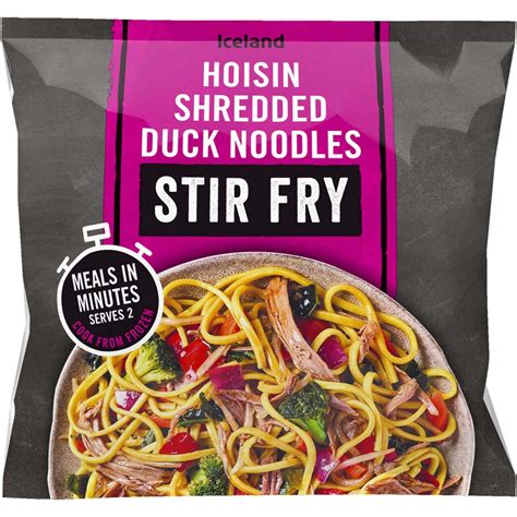 Duck & Hoisin Noodles - calories, carbs, nutrition