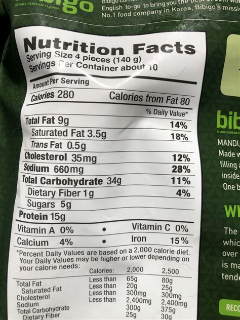 Dumplings - calories, carbs, nutrition