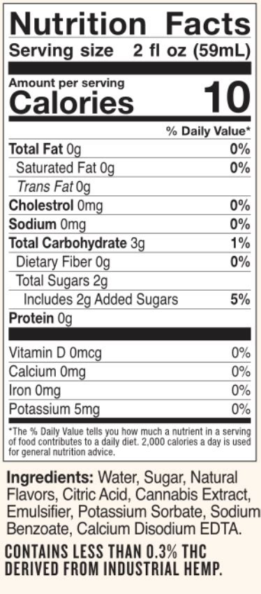 E-Shot - calories, carbs, nutrition