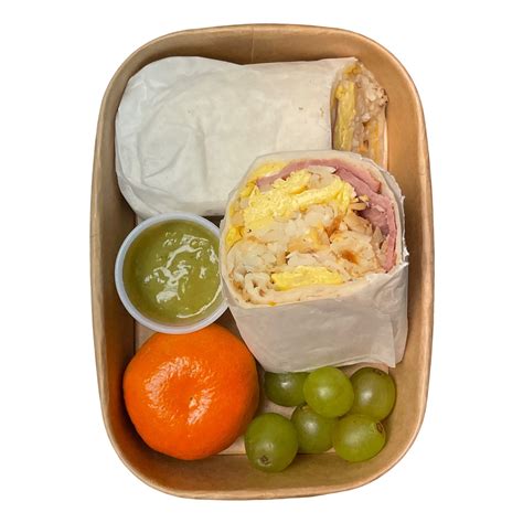 Egg Beater Turkey Bacon Burrito (51922.6) - calories, carbs, nutrition