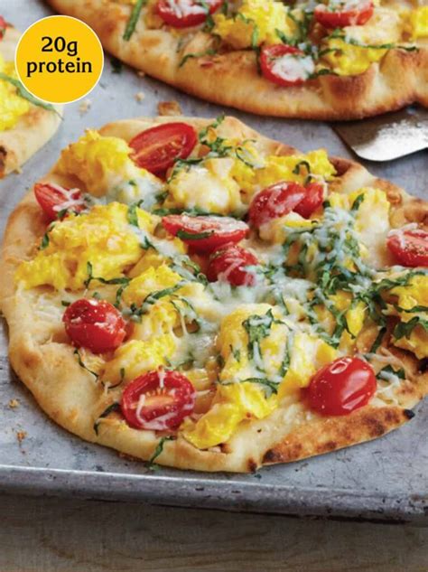 Egg Breakfast Flatbread Pizza - calories, carbs, nutrition