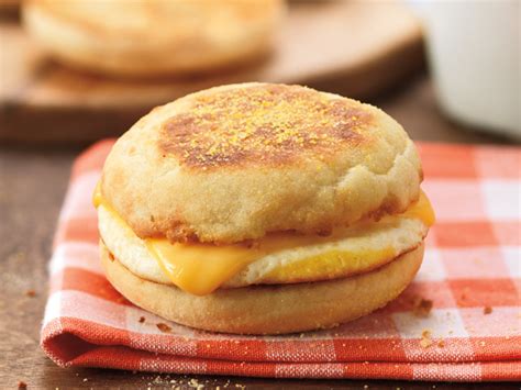 Egg & Cheese English Muffin - calories, carbs, nutrition