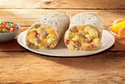 Egg, Cheese, Sausage & Potato Wrap - calories, carbs, nutrition