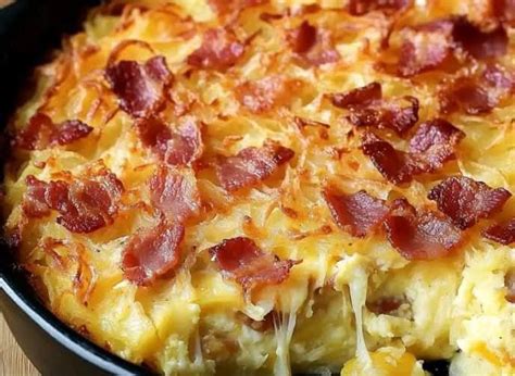 Egg & Hash Brown Casserole - calories, carbs, nutrition