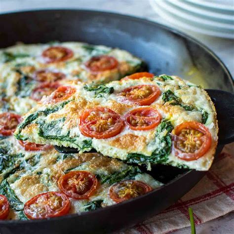 Egg White, Spinach Swiss Frittata - calories, carbs, nutrition