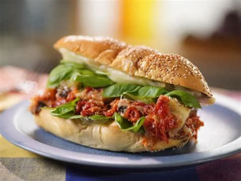 Eggplant Parmesan Sandwich - calories, carbs, nutrition